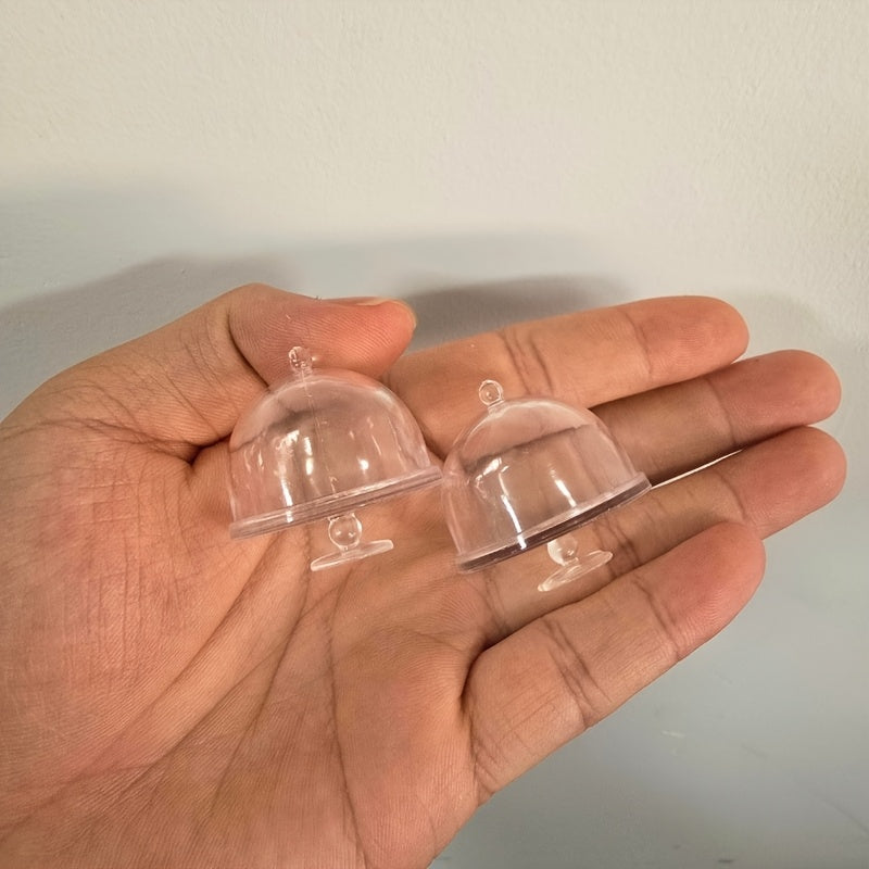 Dollhouse Transparent Tray with Lid Set - Kitchen Decor