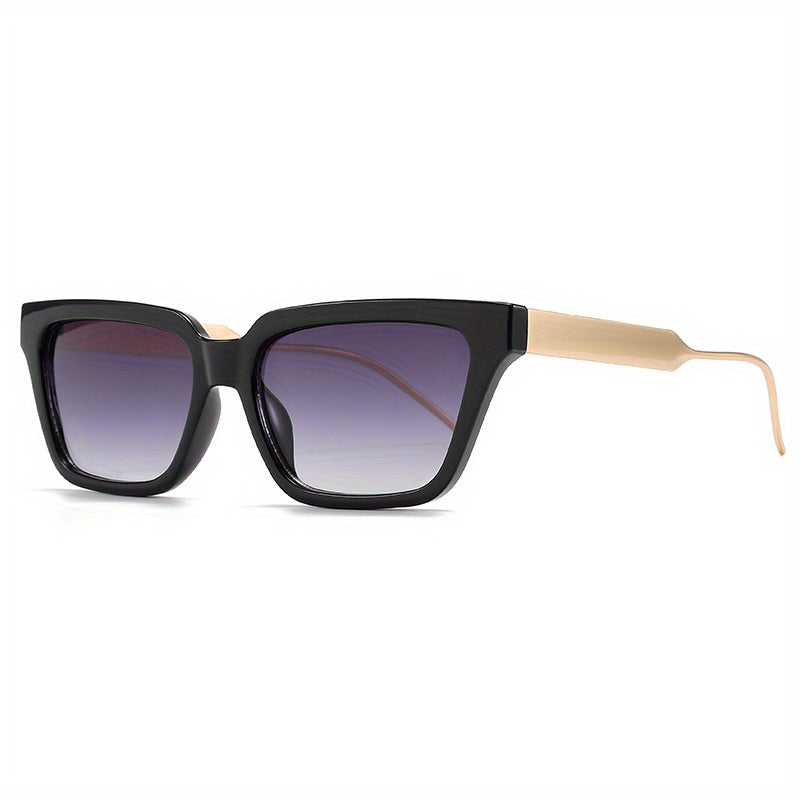 Square Small Frame Metal Sunglasses for Sun Protection Outdoor Sports