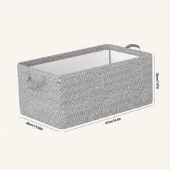 Non-Woven Storage Basket Durable Storage Box Large Capacity for Underwear Socks