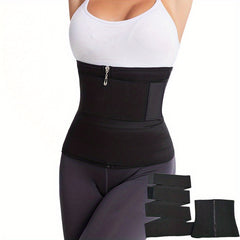 Zipper Waist Trainer Tummy Wrap Tummy Control Belly Belt Women's Underwear