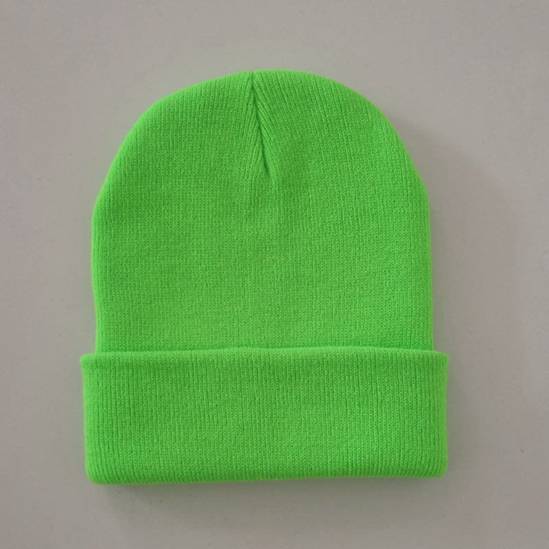 MultiColor Winter Adult's Woolen Knitted Hat 7 Colors