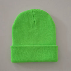 MultiColor Winter Adult's Woolen Knitted Hat 7 Colors