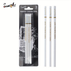 SeamiArt 3Pcs Charcoal Pencil Sketch Art Tools