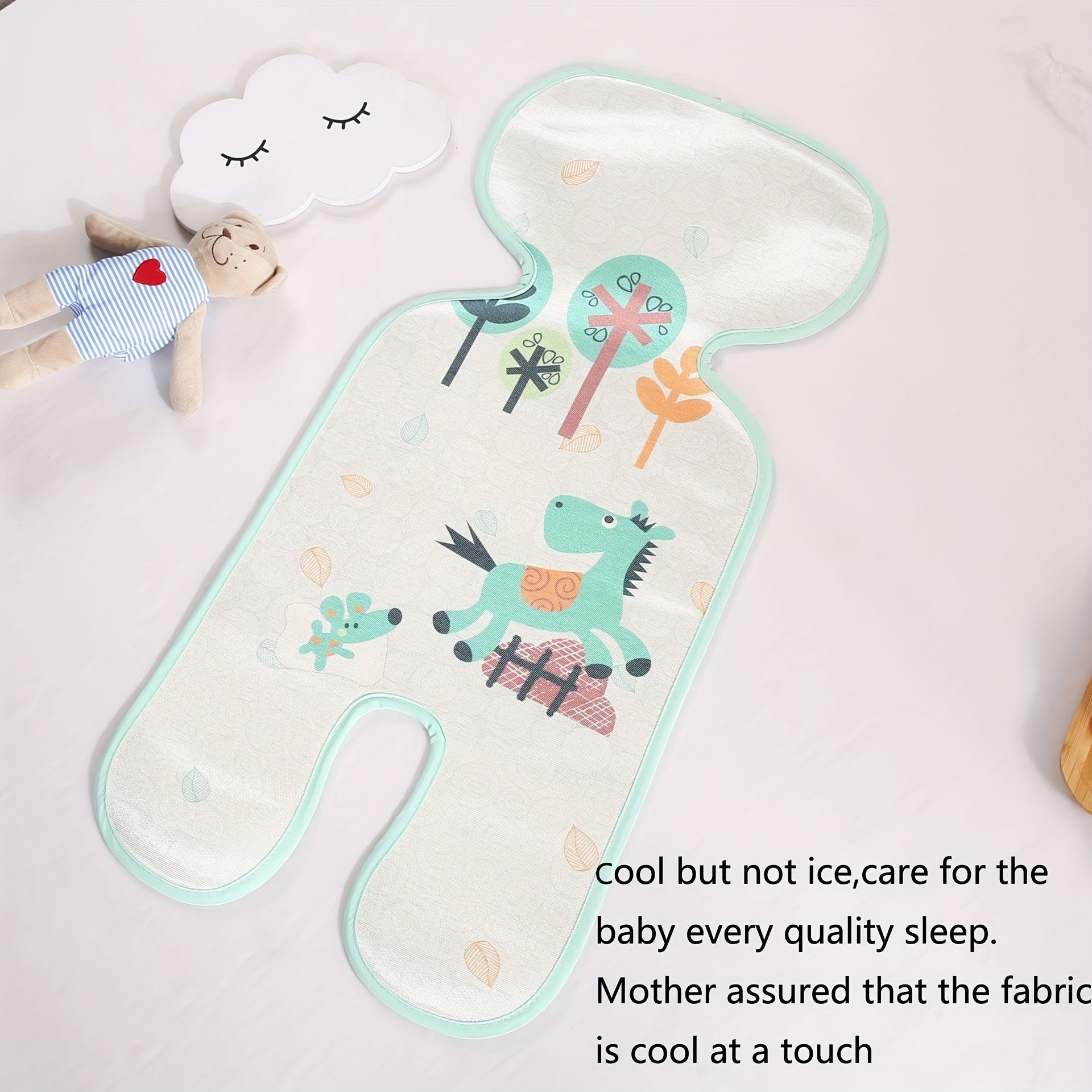 Summer Newborn Baby General Mat with Ice Silk