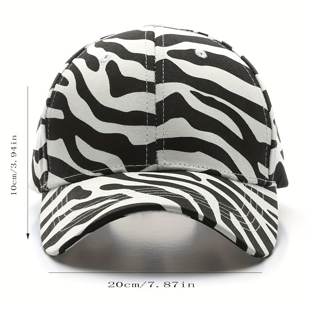 Leopard Print Baseball Cap Hip Hop Sun Hat Adjustable Unisex Couple Dad Hats