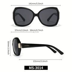 Large Butterfly Sunglasses Women UV400 Sun Shades Glasses