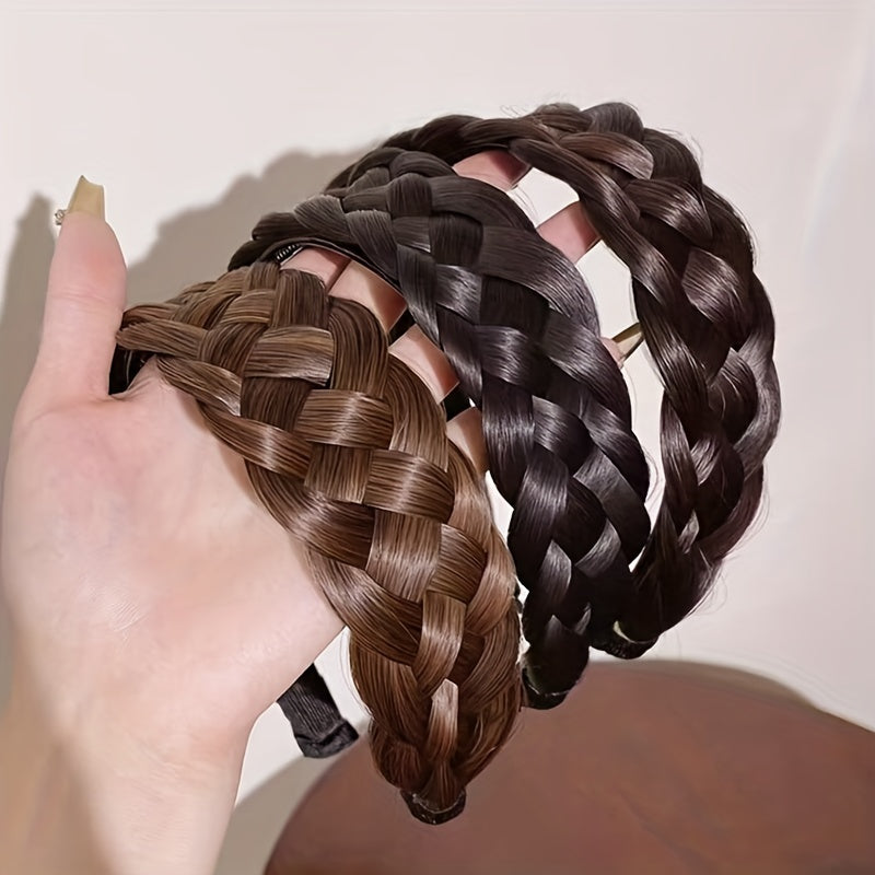 Fluffy Headband Wig Hairband Twist Head Hoop Hair Clip Hair Accessories
