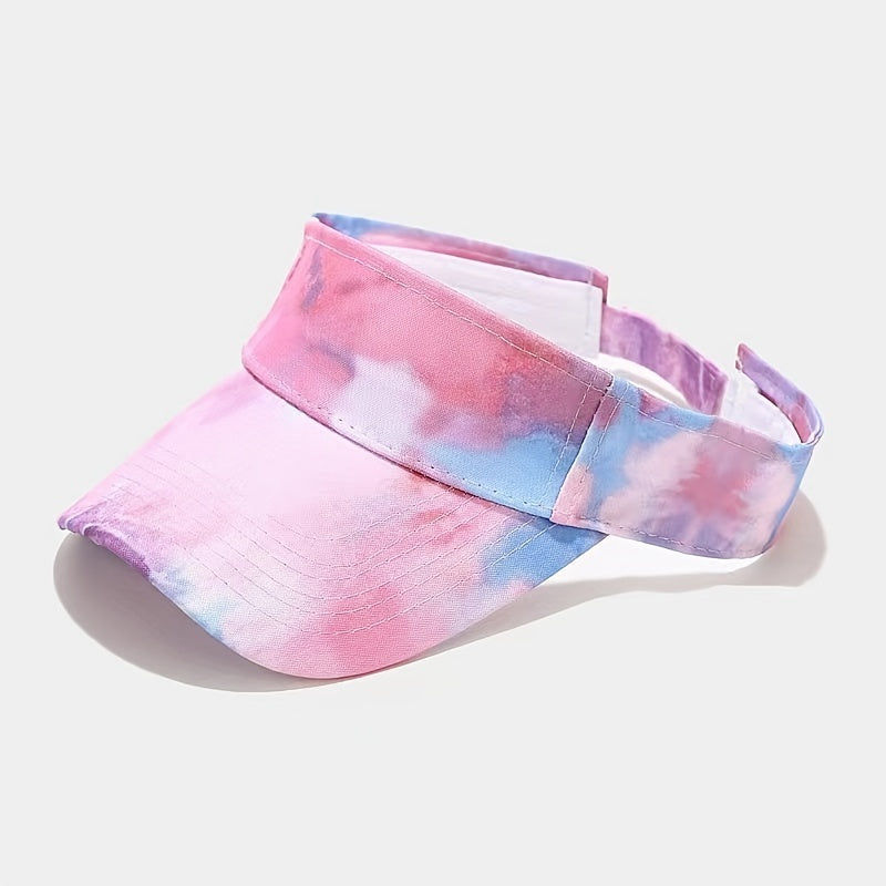 Adjustable Tie Dye Sun Shade Hat for Outdoor