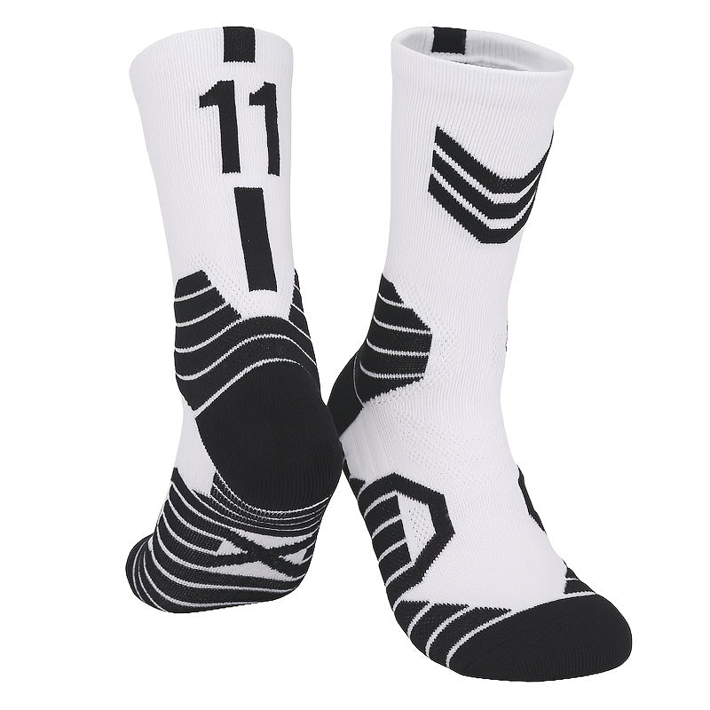 Adult Basketball Socks Breathable Sweat Absorbing Non Slip