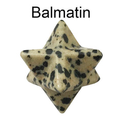 Mercaba Hexagram Polished Crystal Gemstone for Healing