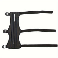 Adjustable Archery Arm Guard with 3 Straps