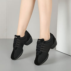 Women's Soft Sole Non Slip Dance Shoes Modern Jazz Ballroom Exercise Training