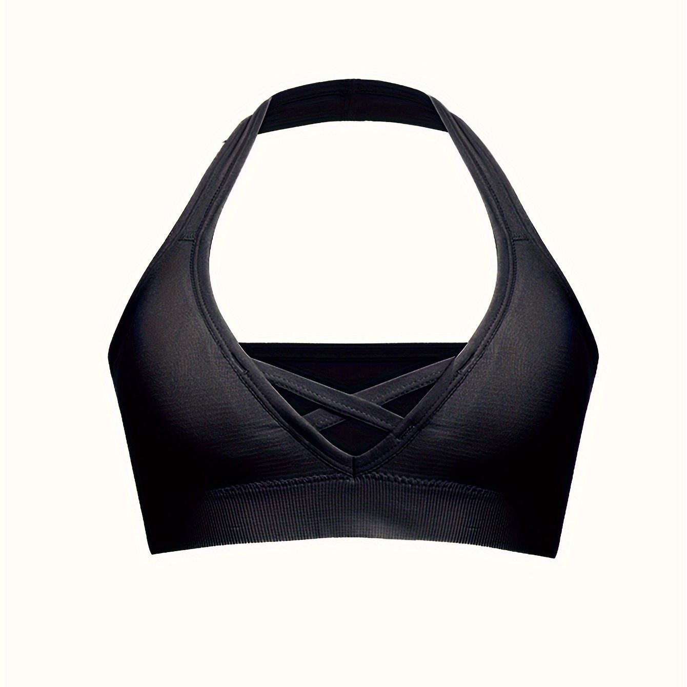 Criss Cross Hollow Push Up Bra Backless Comfortable Stretch Bra