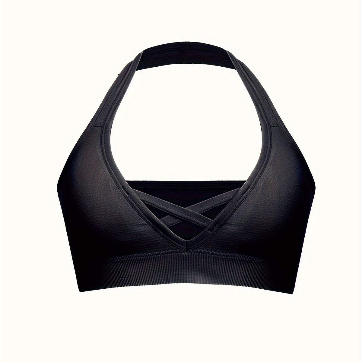 Criss Cross Hollow Push Up Bra Backless Comfortable Stretch Bra