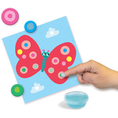 3-in-1 Fingerpainting Colouring Set