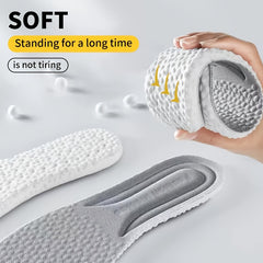 Elastic Large Particle Sports Insoles for Running