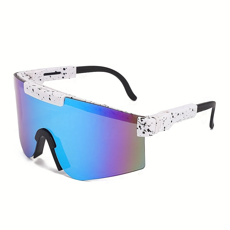 Men's Outdoor Cycling Sunglasses Big Frame Sports Goggles