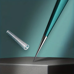 Stainless Steel Eyelash Extension Tweezers - Professional Lash Tweezers