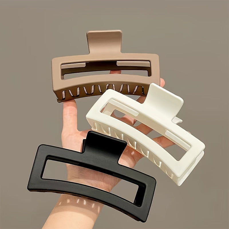 3PCS Oversize Hair Claw Clip Strong Hold Thick Hair Accessories