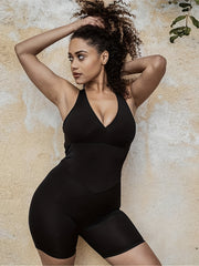 Deep V Neck Slim Romper Jumpsuit Casual Sleeveless Cut Out Romper