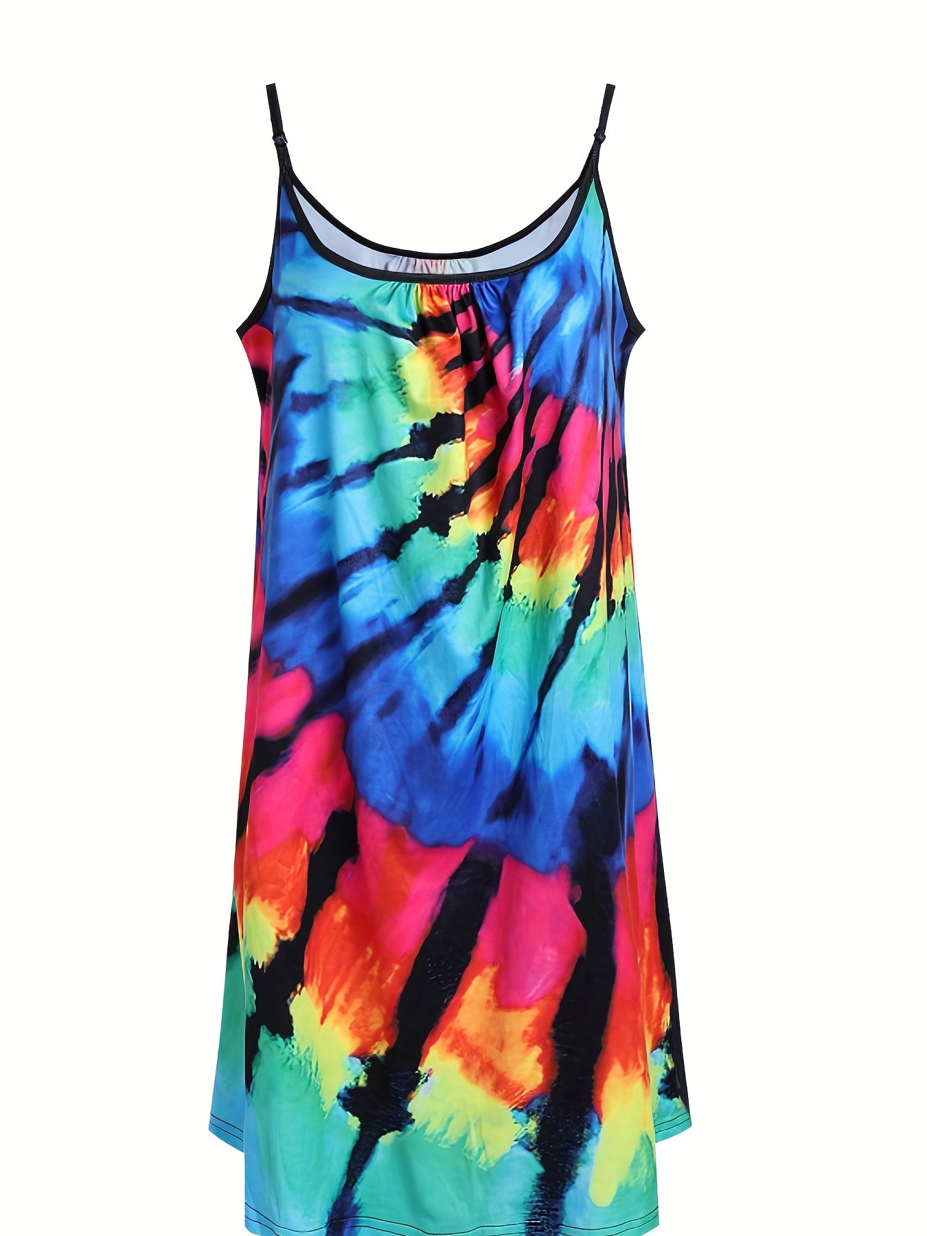  Tie Dye Cami Dress High Stretch