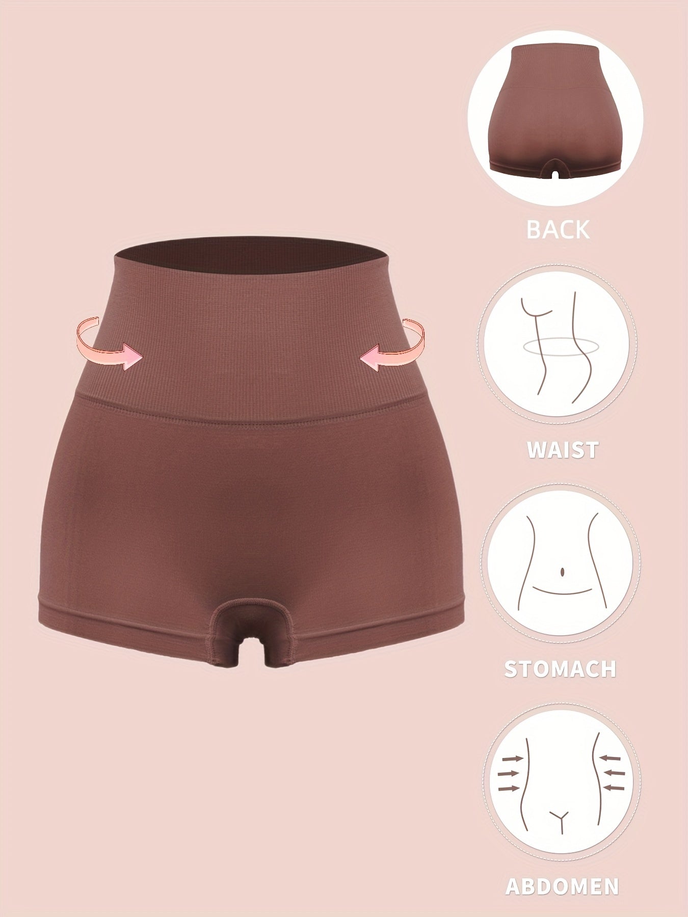 High Waist Tummy Control Compression Panties Women's Underwear