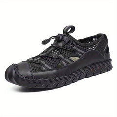 Men's Mesh Sandals With Adjustable Draw String Casual Outdoor Shoes