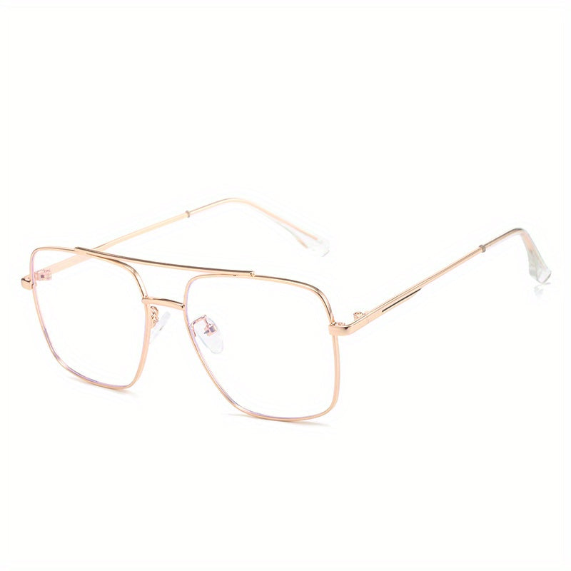 Clear Lens Glasses for Students Metal Nearsighted Spectacles
