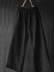  High Rise Wide Leg Pants