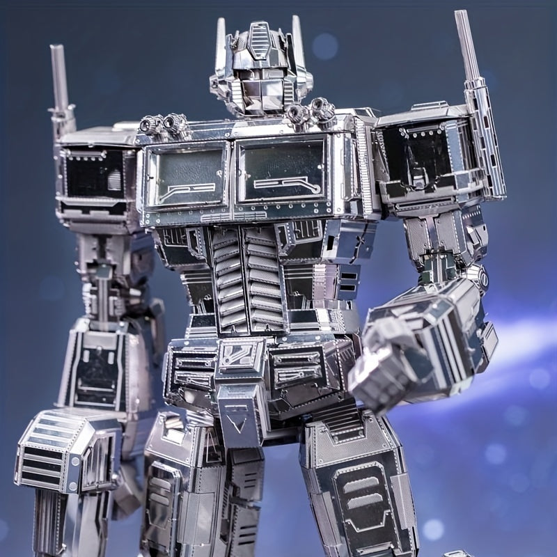 3D Metal Robot Assembly Model Puzzles Difficult DIY Hand Decorated Toy