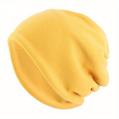 Soft Polar Fleece Pullover Hat with Neck Cover for Winter