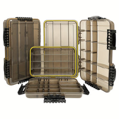 1pc Grid Storage Box Parts Tool Box Plastic Screw Electronic Accessories