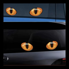 3D Reflective Cat Eye Car Sticker Motorcycle Notebook Door Window Sticker