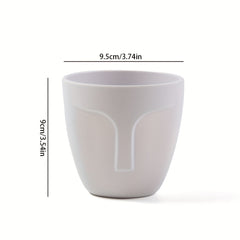 Plastic Flower Pot Melamine Plant Pot Home Garden Decor