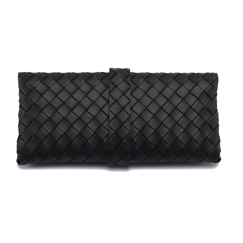 Soft Sunglasses Case with Belt Buckle Press On Eyewear Box