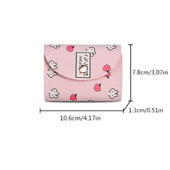 Cartoon Print RFID Credit Card Holder With 24 Card Slots