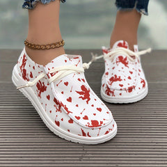Women's Cupid Cartoon Pattern Skate Shoes