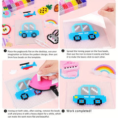 4pcs Large Transparent Nail Bead Board Set