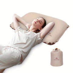 Inflatable Pillow for Travel Home Camping Easy Inflation Foldable Portable
