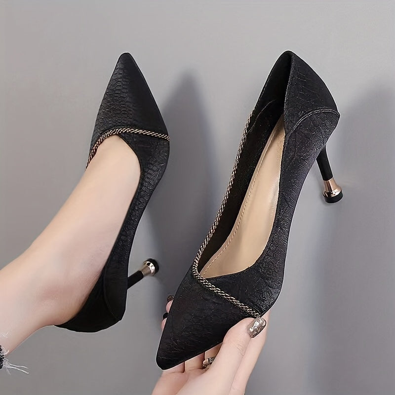Sexy Stiletto Heels Comfort Slip On Pumps Women's Heels