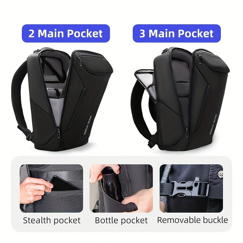 17 inch Business Computer Backpack Large Capacity Travel Bag