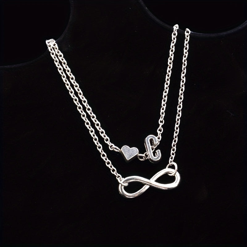Letter Heart Beach Anklet Foot Jewelry