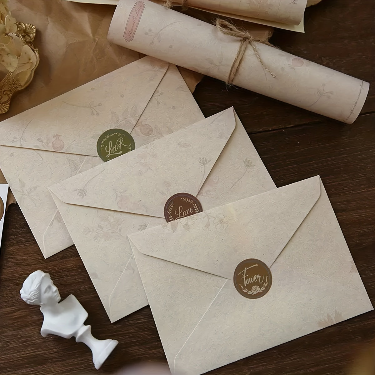 Vintage Stationary Set for Writing Letters
