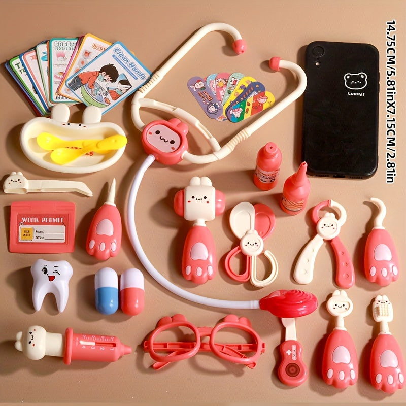 Doctor Role Play Medical Kit Educational Pretend Playset