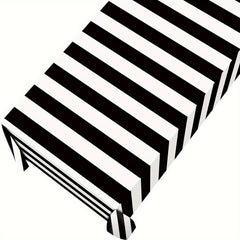 Christmas Nightmare Disposable Plastic Tablecloth Rectangular Party Decoration