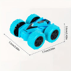 Inertia Stunt Toy Cars 4 Pack Dual Sided Flipping Vehicles