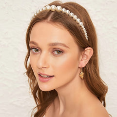 3pcs Faux Pearl Headband Hair Accessories for Wedding Party