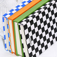 Checkerboard Cover Weeks Notebook Weekly Planner Book Cover