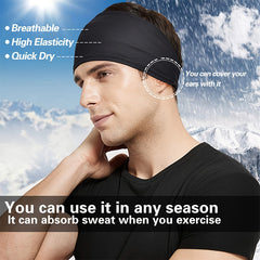 5pcs Quick Drying Yoga Sweat Headband for Fitness Running