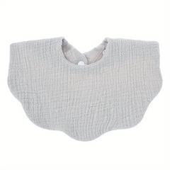 Soft Baby Feeding Bib and Washcloth Set